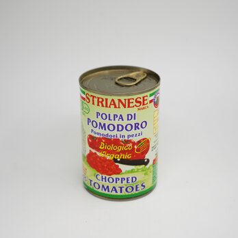 ストリアネーゼ 有機トマト缶（ダイス） 400ｇの画像