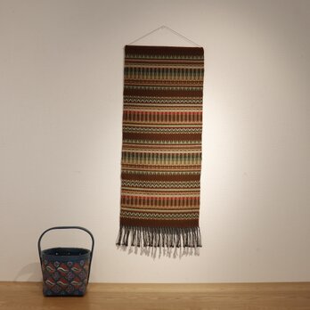 ブンデンローゼンゴング織　タペストリーの画像