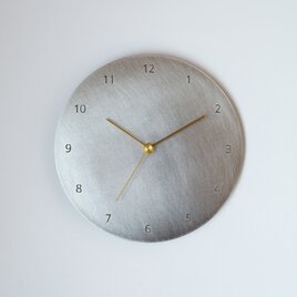 壁掛け時計−タイプ2数字入り / ステンレスの画像