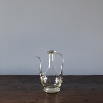 18世紀 吹きガラス ビュレット オイル ピシェ フランス アンティーク 0501576の画像