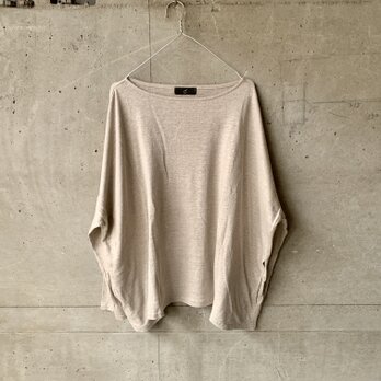 Linen Pullover (natural)の画像